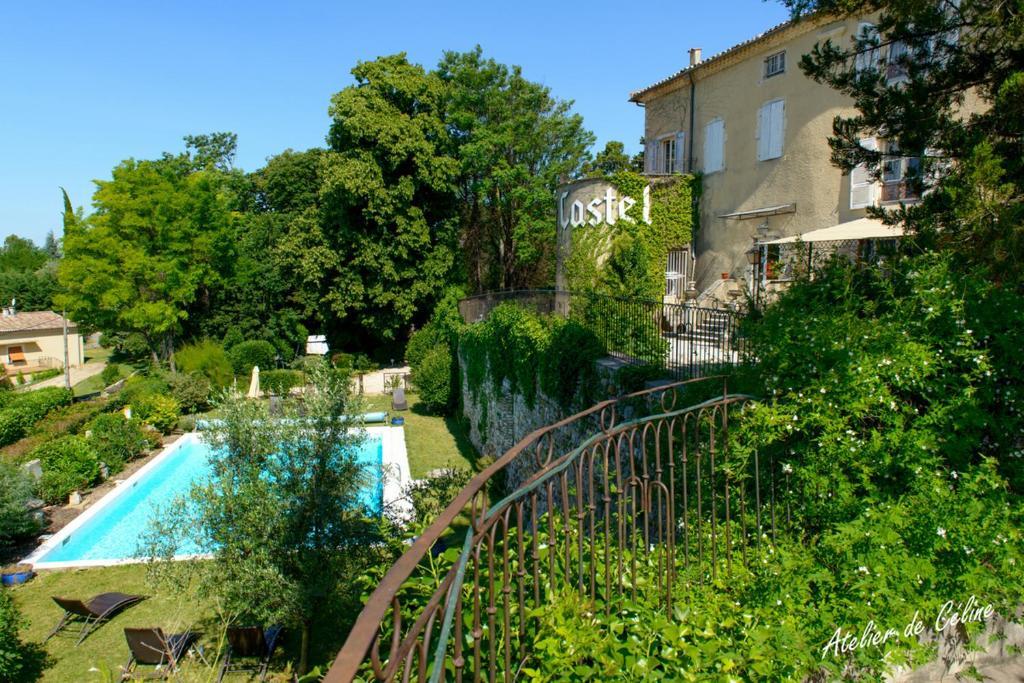 ホテル Le Castel Du Mont Boise モンブシェ＝シュル＝ジャブロン エクステリア 写真